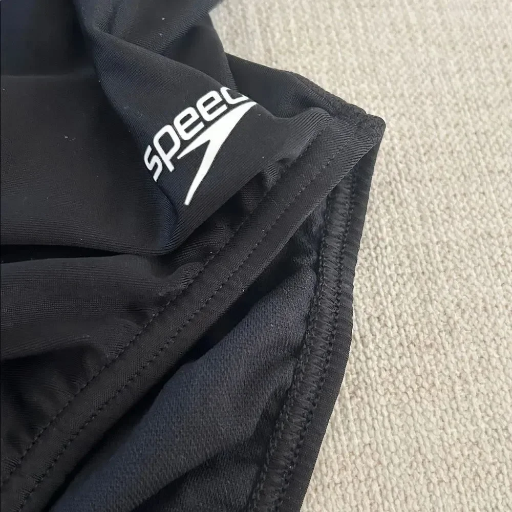 SPEEDO Girl's/ProLT Super Proback Solid One Piece Black, size 28, NWT